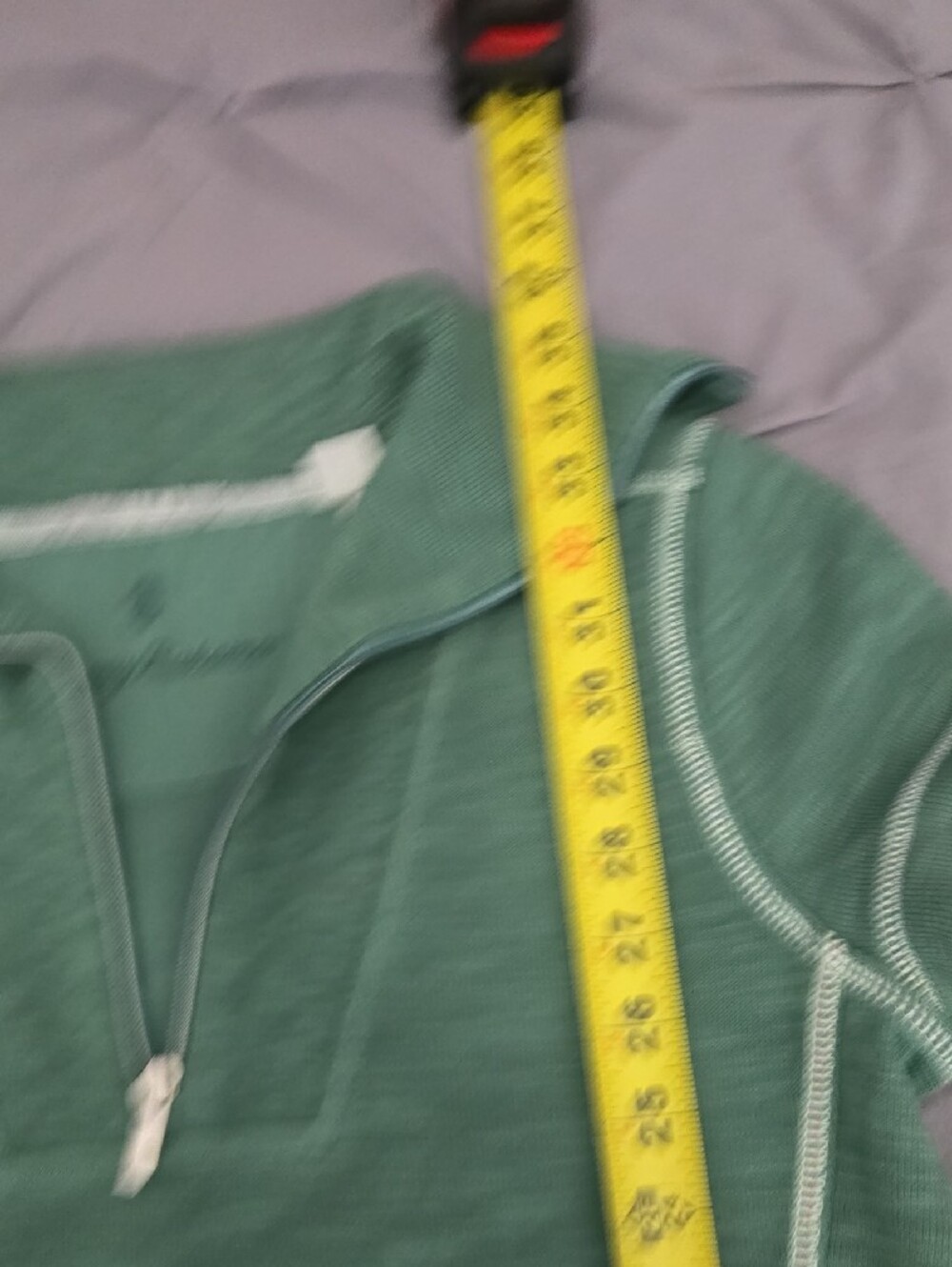 Tommy Bahama Green Zip-Front Short Sleeve Dress - Picture 13 of 14